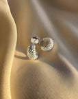 Stardust medium hoops silver
