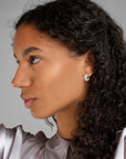 Stardust medium hoops silver