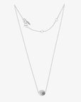 Stardust necklace silver