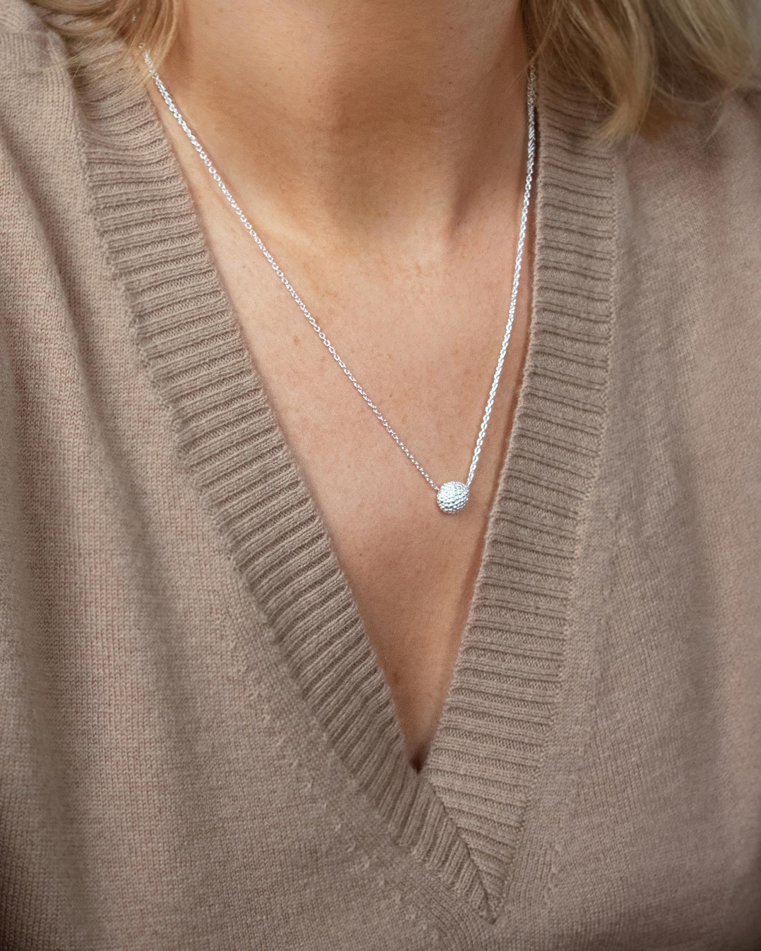 Stardust necklace silver