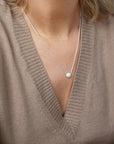 Stardust necklace silver
