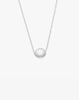 Stardust necklace polished silver