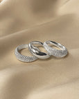 Stardust ring silver