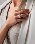 Stardust ring silver