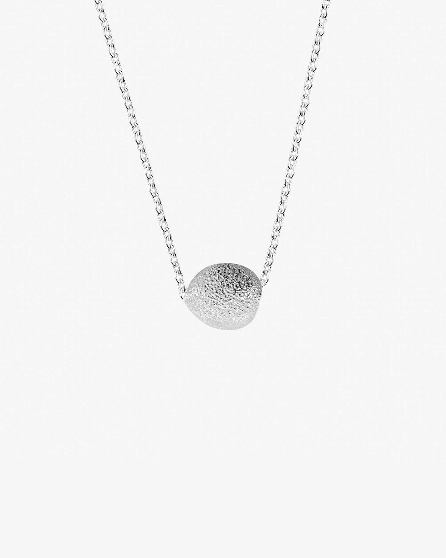 Stardust shine necklace silver