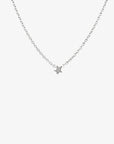 Stella Nova drop necklace silver