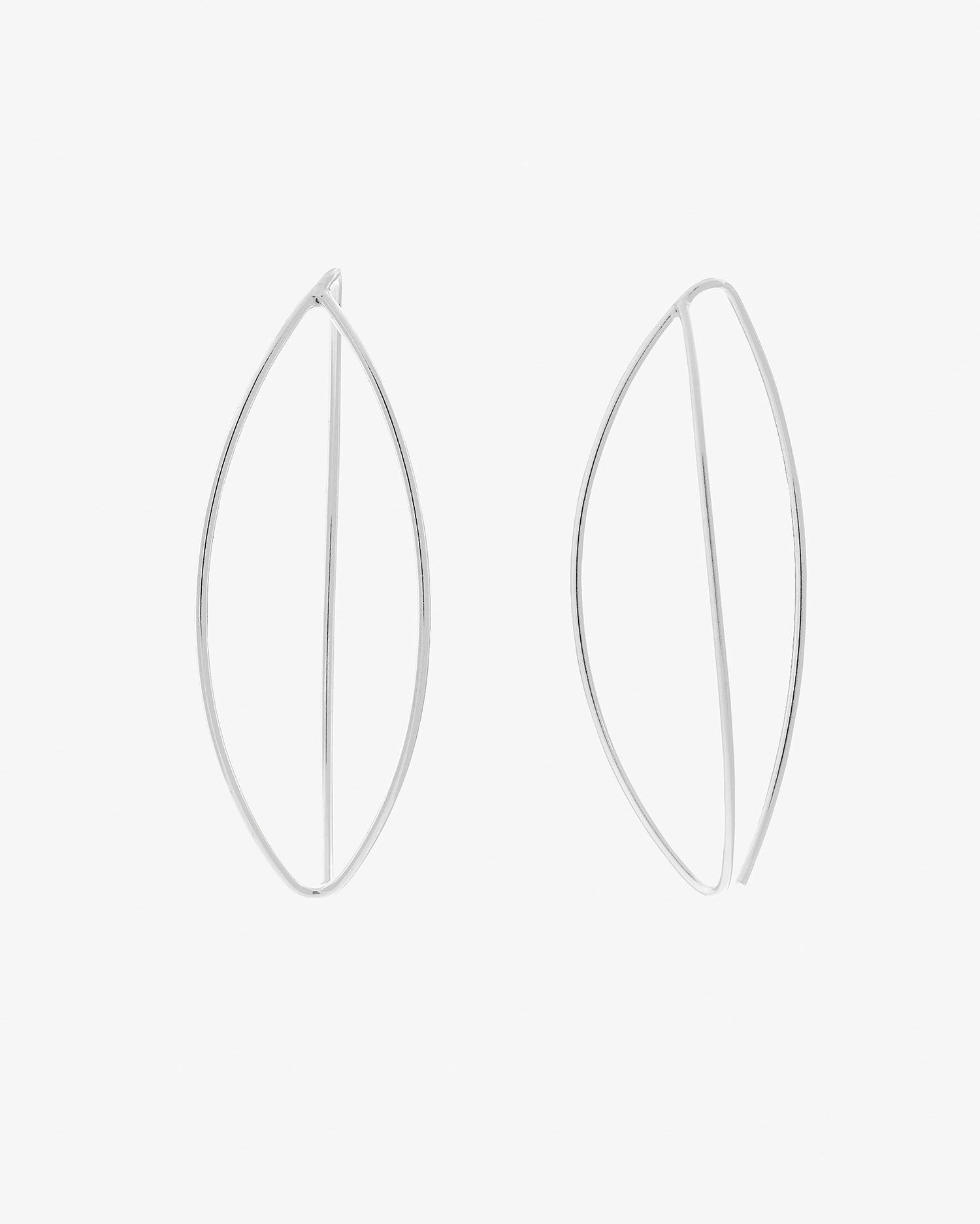 Together big earrings silver