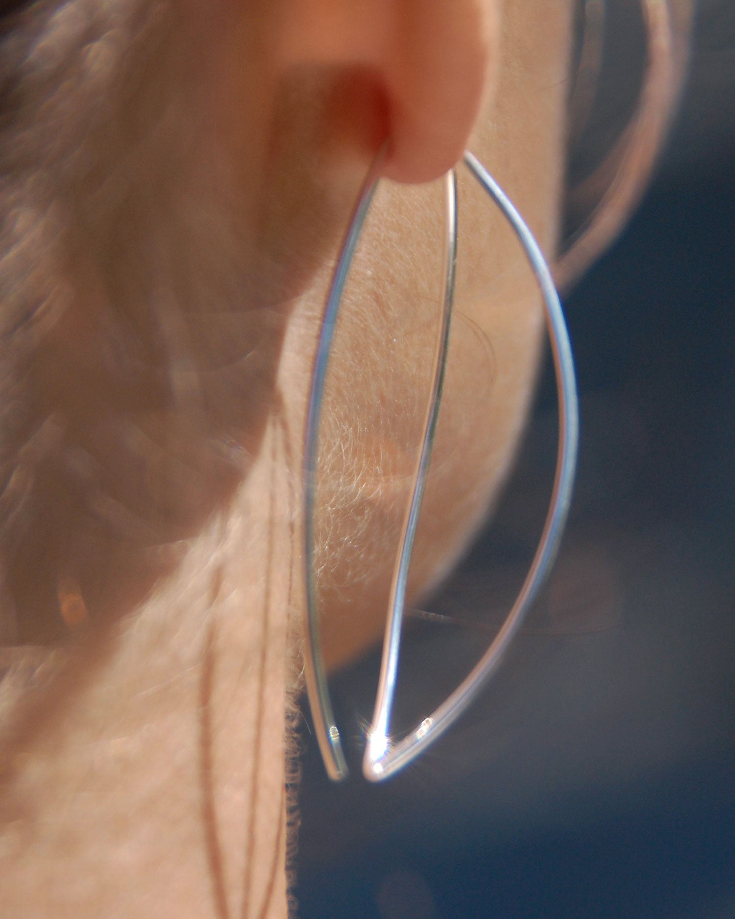 Together big earrings silver