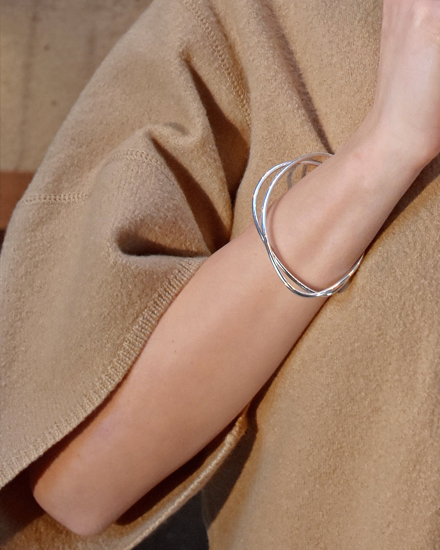 Together bracelet silver lemon
