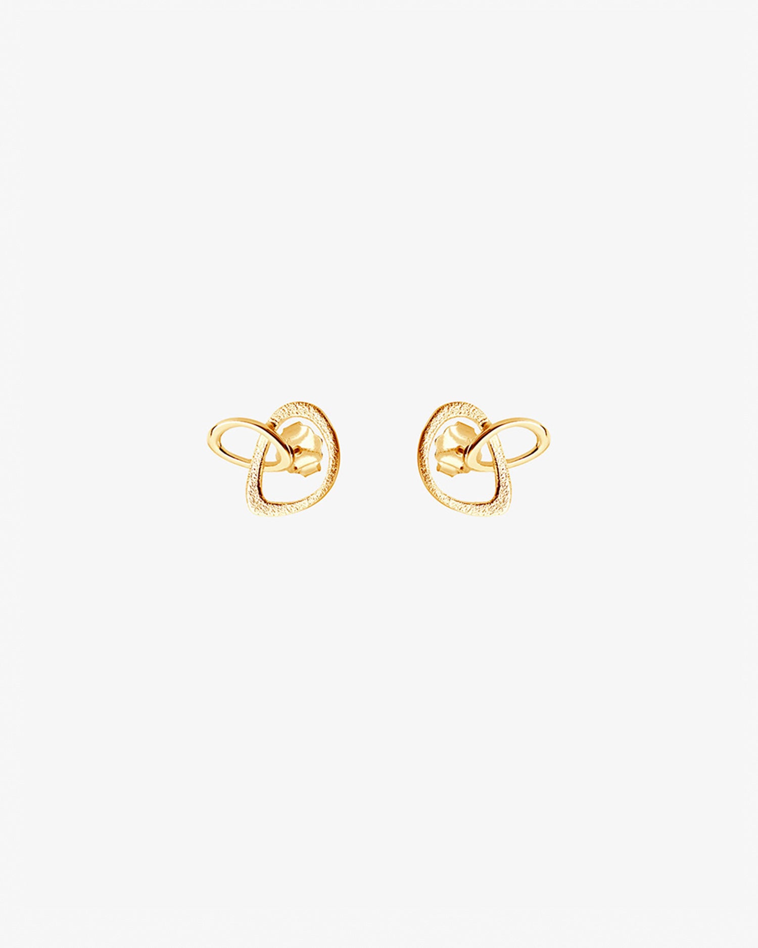 Together drop studs gold
