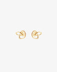 Together drop studs gold