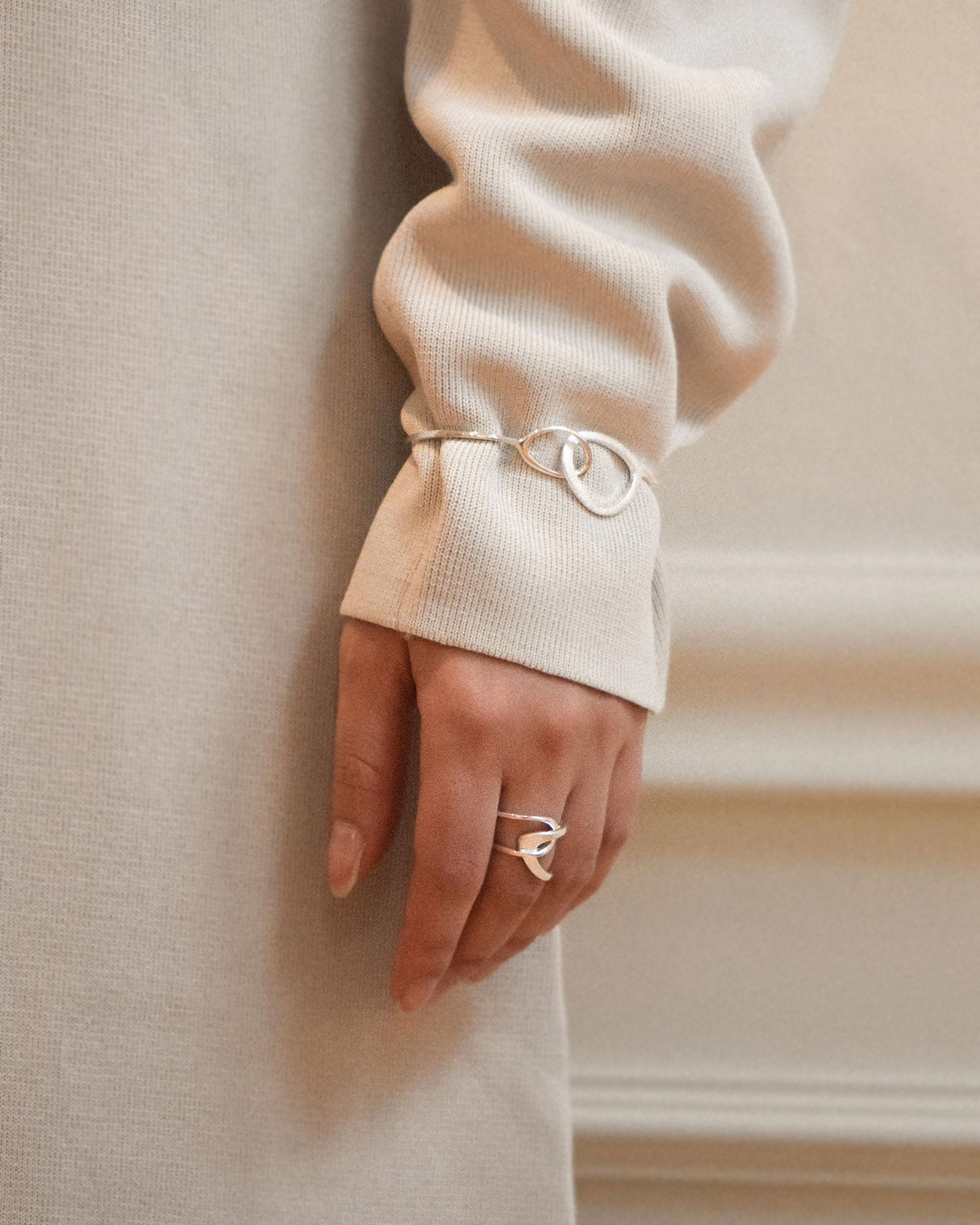 Together grande ring silver
