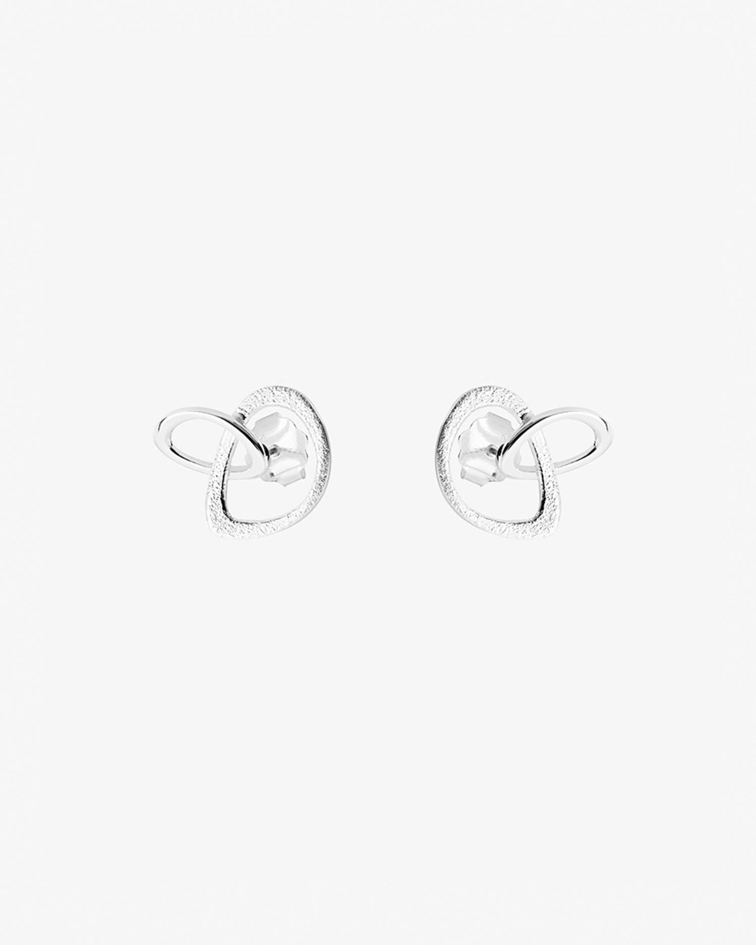 Together medium studs silver