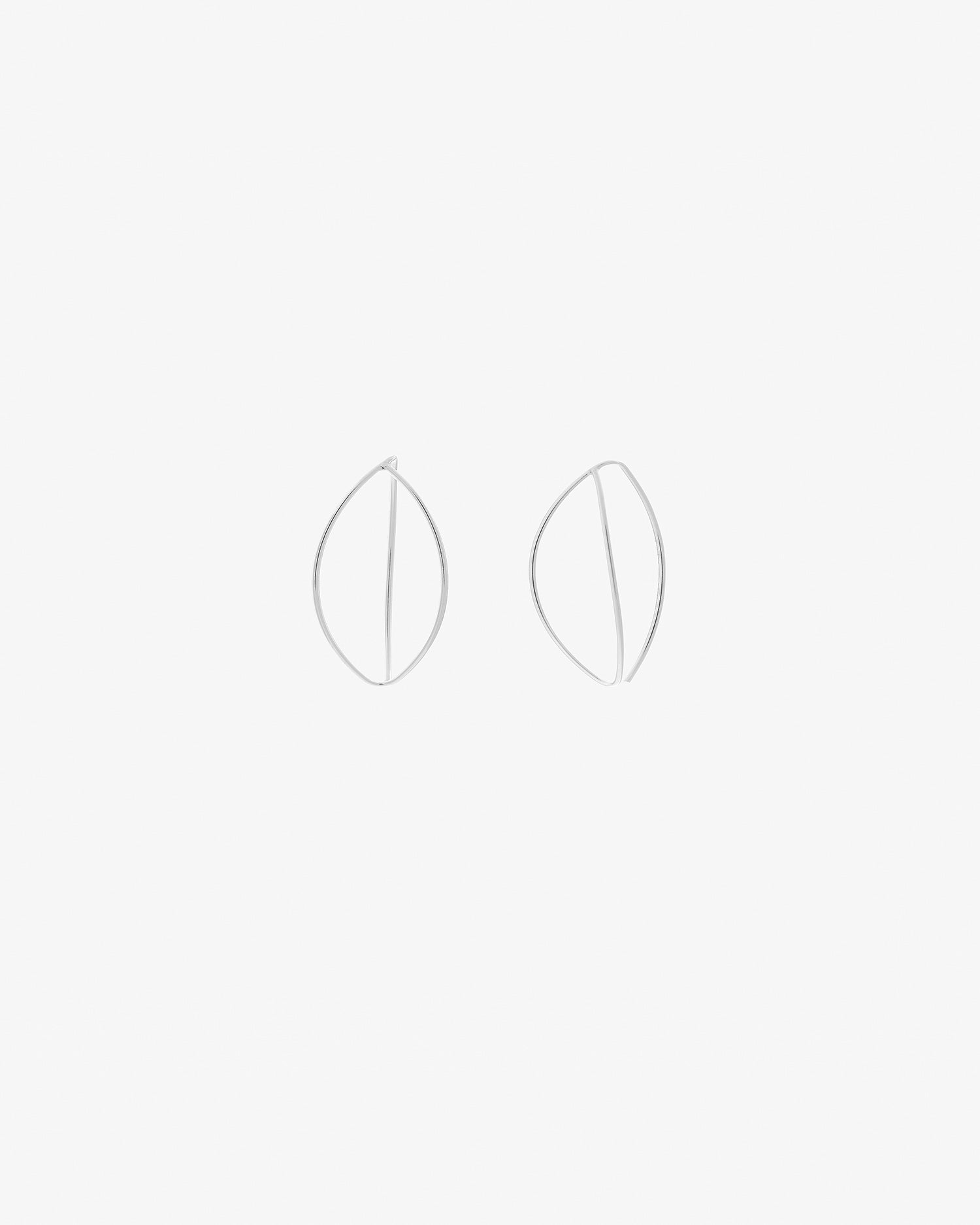 Together mini earrings silver