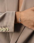 Together single bracelet silver