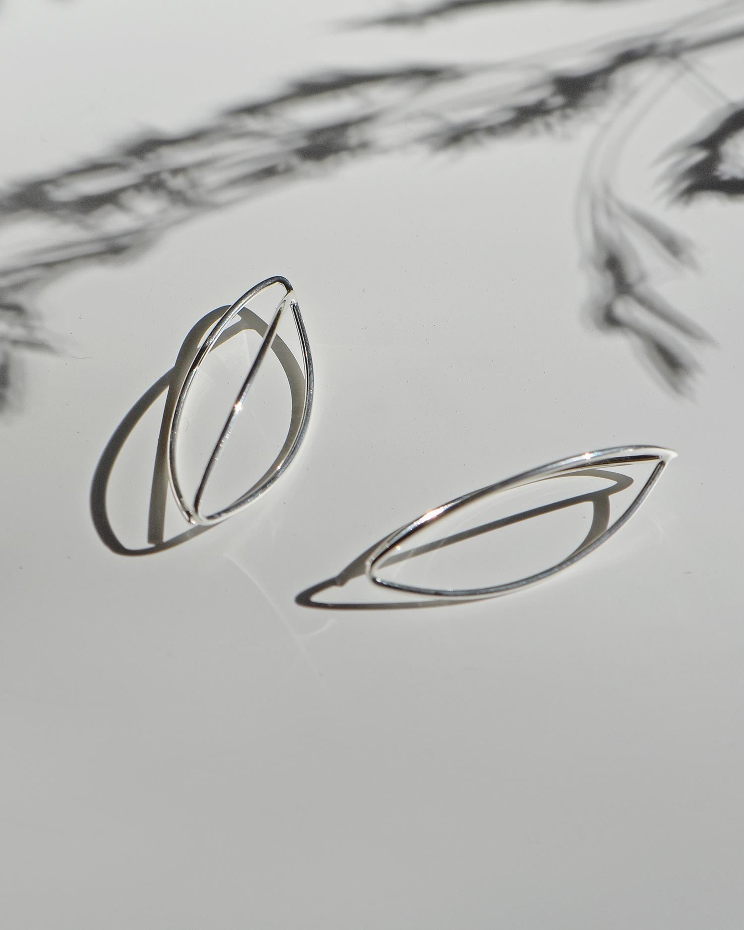 Together small earrings silver