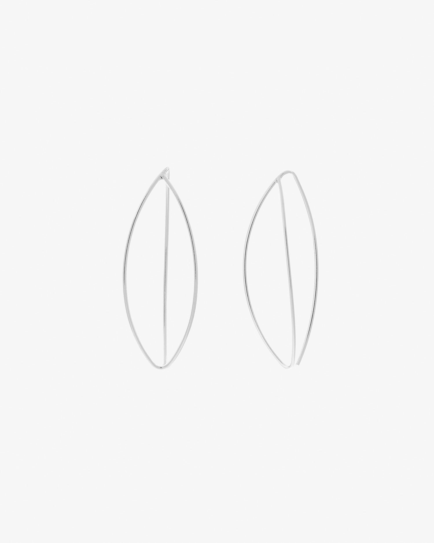 Together small earrings silver