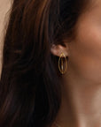 Together small earrings gold
