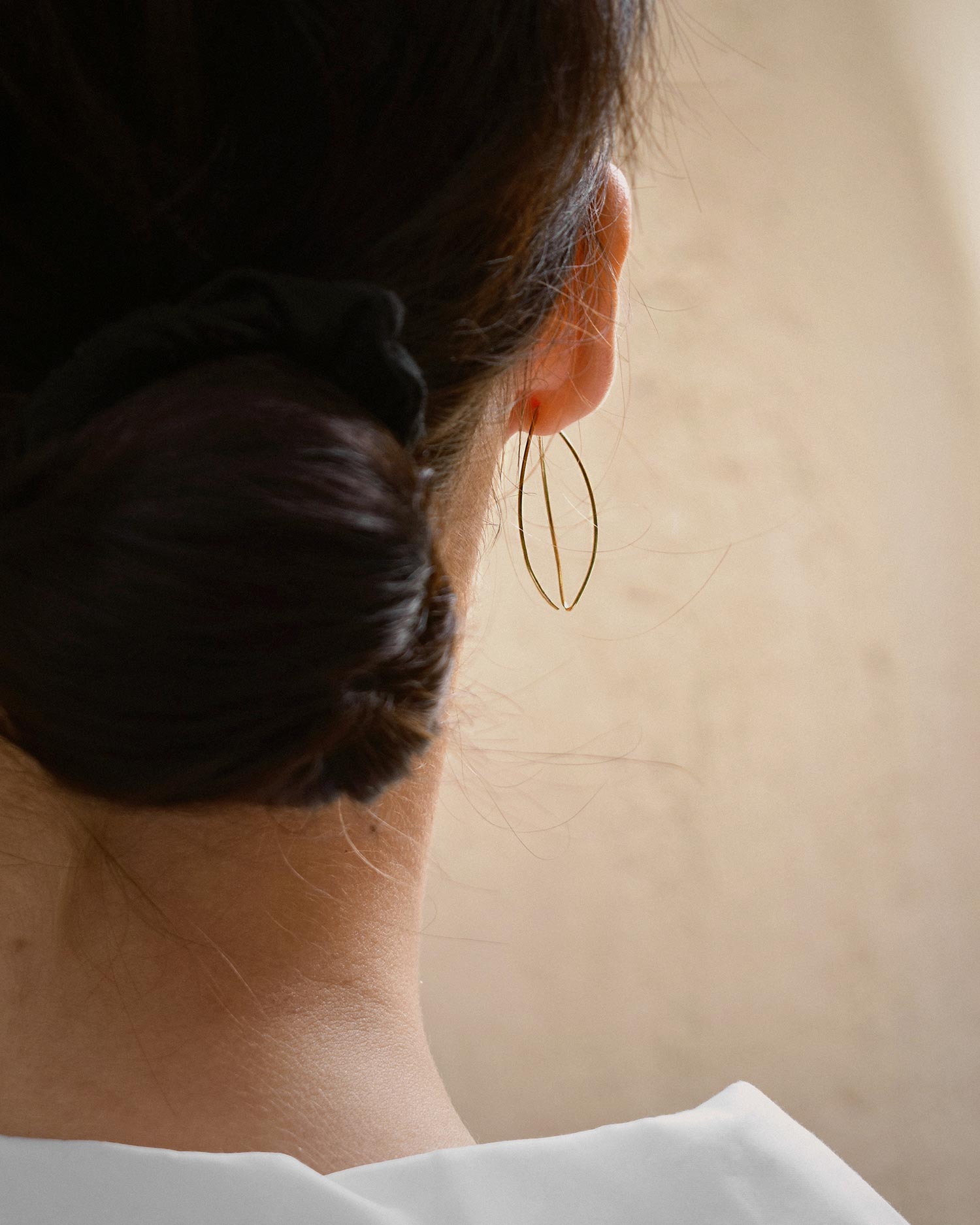Together small earrings gold