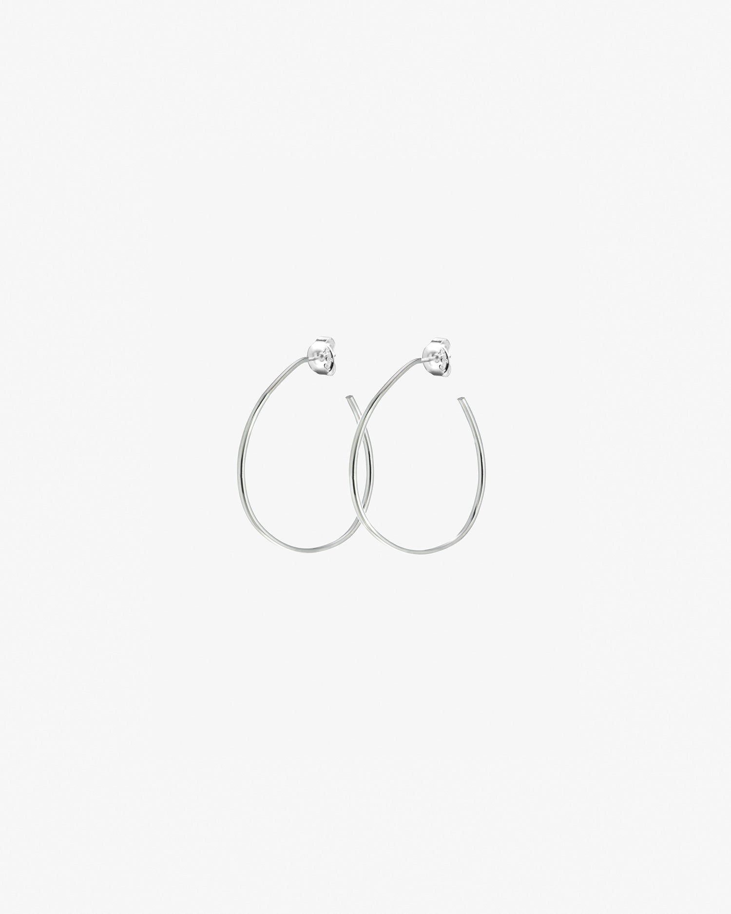 Together small hoops silver