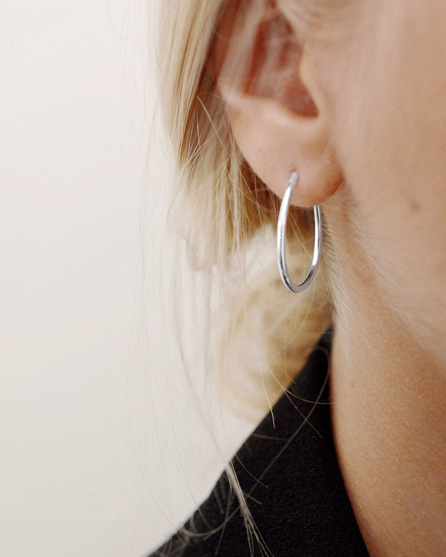 Together small hoops silver
