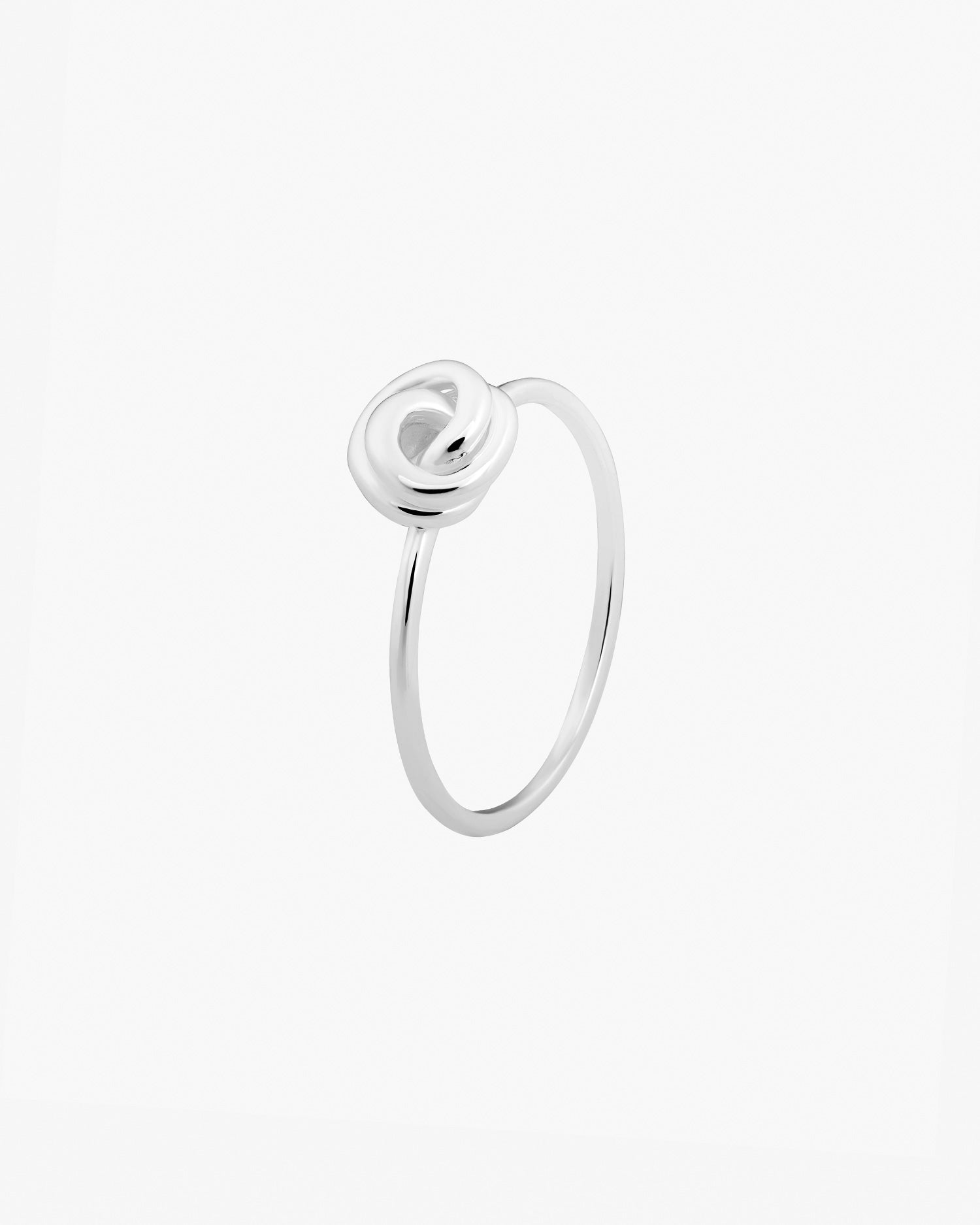 Unity drop ring silver