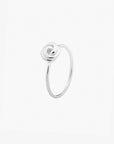 Unity drop ring silver