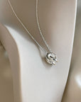 Unity necklace silver