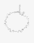 Water Flow small full bracelet silver