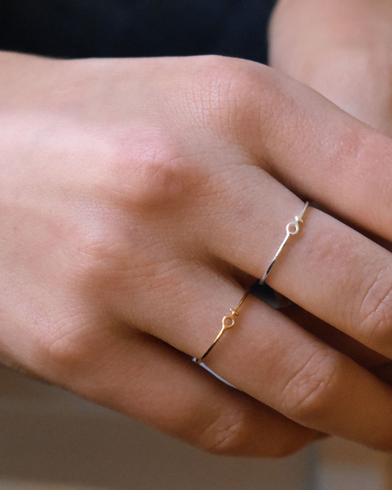 Women Unite drop ring silver – Drakenberg Sjölin