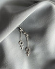 Women Unite long earrings silver