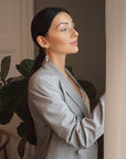 Women Unite long earrings silver