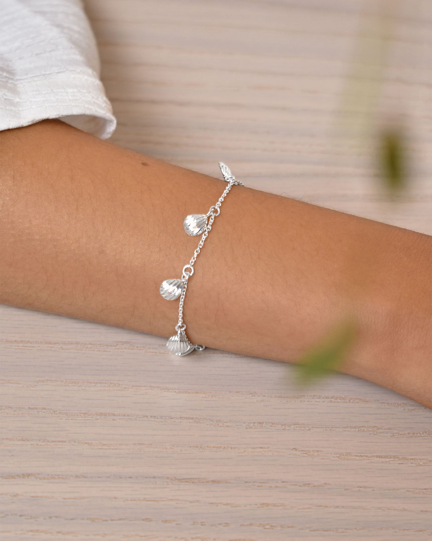 Beach full bracelet silver