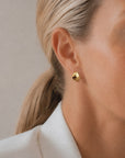 Botanica drop studs gold