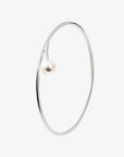 Le Pearl single bracelet small silver
