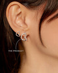 Love Vibe studs silver