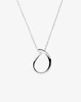 Ocean single necklace silver