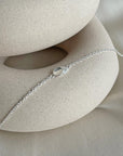 Rocky Shore drop bracelet silver
