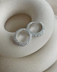 Stardust hoops silver