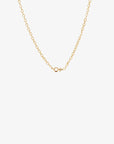 Women Unite drop necklace gold