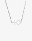Women Unite single necklace silver