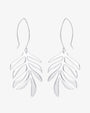Autumn Leaf earrings silver