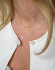 Bliss necklace silver