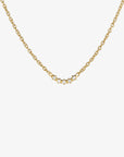 Diamond Sky fall necklace gold