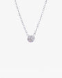 Diamond Sky single necklace silver