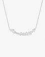 Drops grande necklace silver