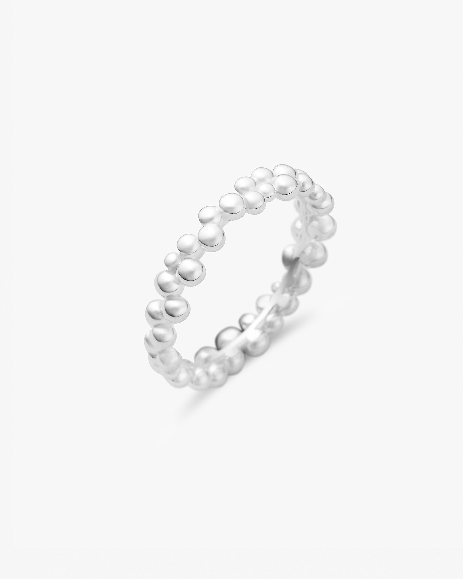 Drops ring silver