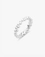 Drops ring silver