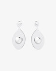 Elm earrings silver