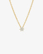 Etoile necklace diamond gold